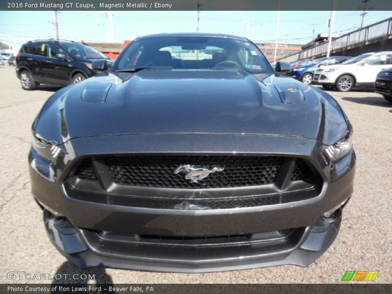 Magnetic Metallic / Ebony 2016 Ford Mustang GT Coupe