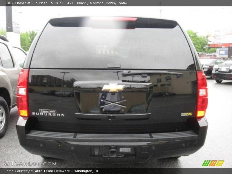 Black / Morroco Brown/Ebony 2007 Chevrolet Suburban 1500 Z71 4x4