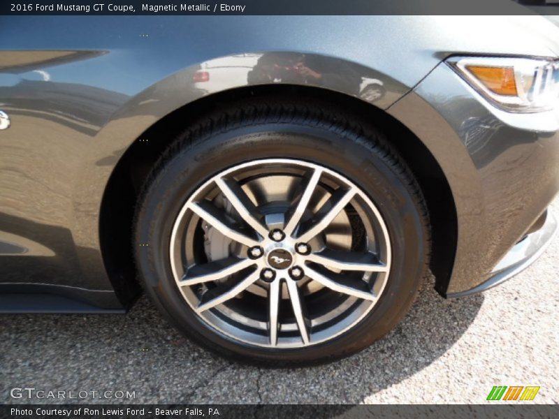 Magnetic Metallic / Ebony 2016 Ford Mustang GT Coupe