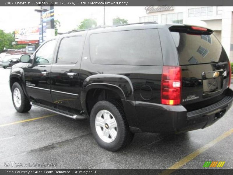 Black / Morroco Brown/Ebony 2007 Chevrolet Suburban 1500 Z71 4x4