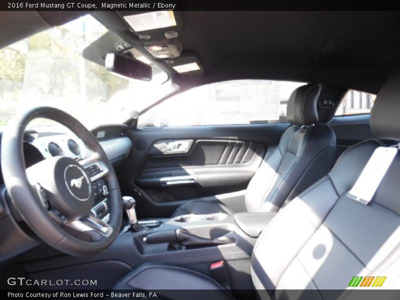 Magnetic Metallic / Ebony 2016 Ford Mustang GT Coupe