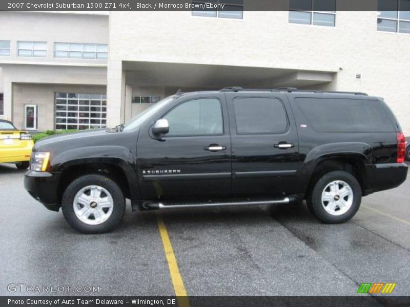Black / Morroco Brown/Ebony 2007 Chevrolet Suburban 1500 Z71 4x4