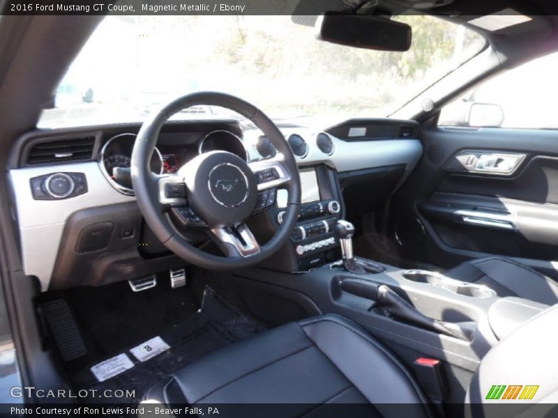 Magnetic Metallic / Ebony 2016 Ford Mustang GT Coupe