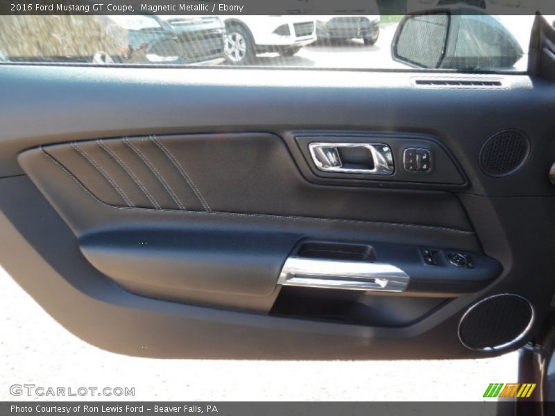 Magnetic Metallic / Ebony 2016 Ford Mustang GT Coupe