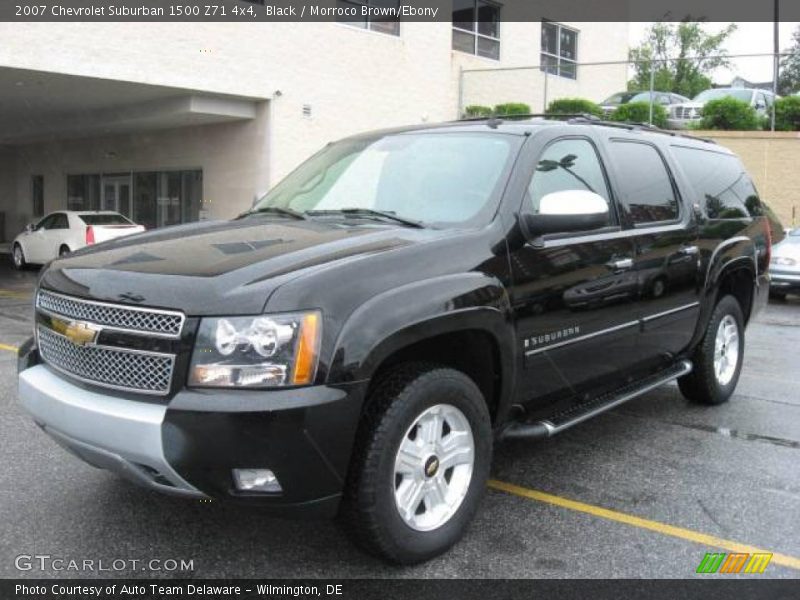 Black / Morroco Brown/Ebony 2007 Chevrolet Suburban 1500 Z71 4x4