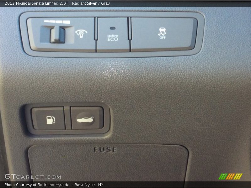Radiant Silver / Gray 2012 Hyundai Sonata Limited 2.0T