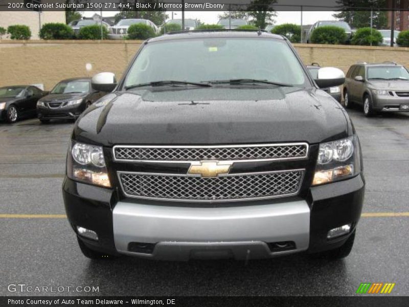 Black / Morroco Brown/Ebony 2007 Chevrolet Suburban 1500 Z71 4x4