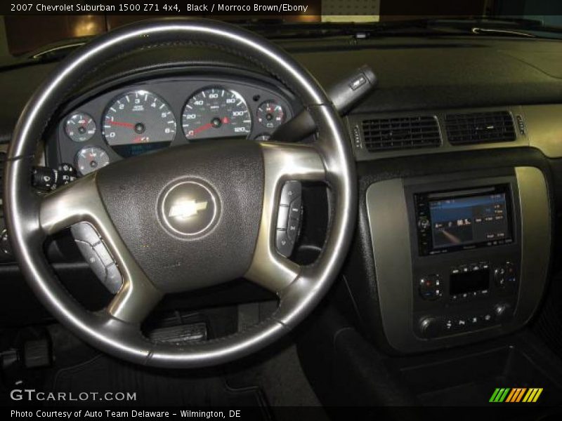Black / Morroco Brown/Ebony 2007 Chevrolet Suburban 1500 Z71 4x4