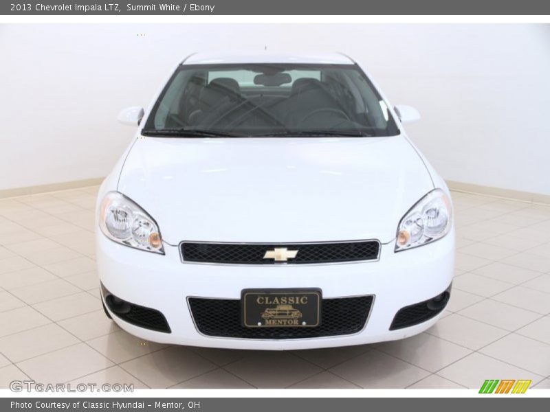 Summit White / Ebony 2013 Chevrolet Impala LTZ