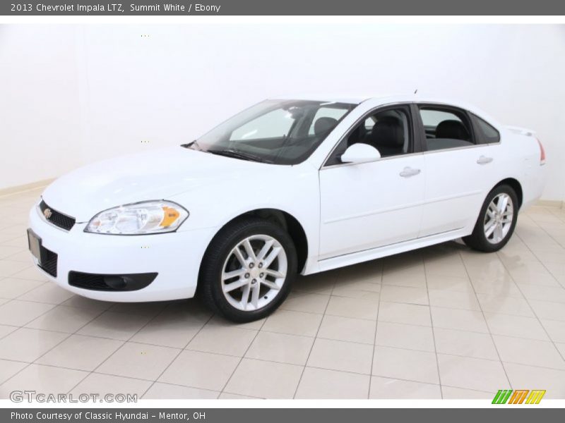 Summit White / Ebony 2013 Chevrolet Impala LTZ