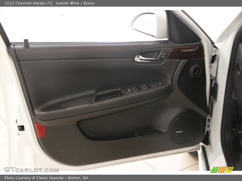 Summit White / Ebony 2013 Chevrolet Impala LTZ