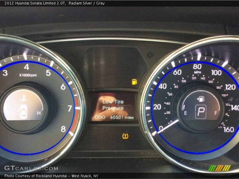 Radiant Silver / Gray 2012 Hyundai Sonata Limited 2.0T