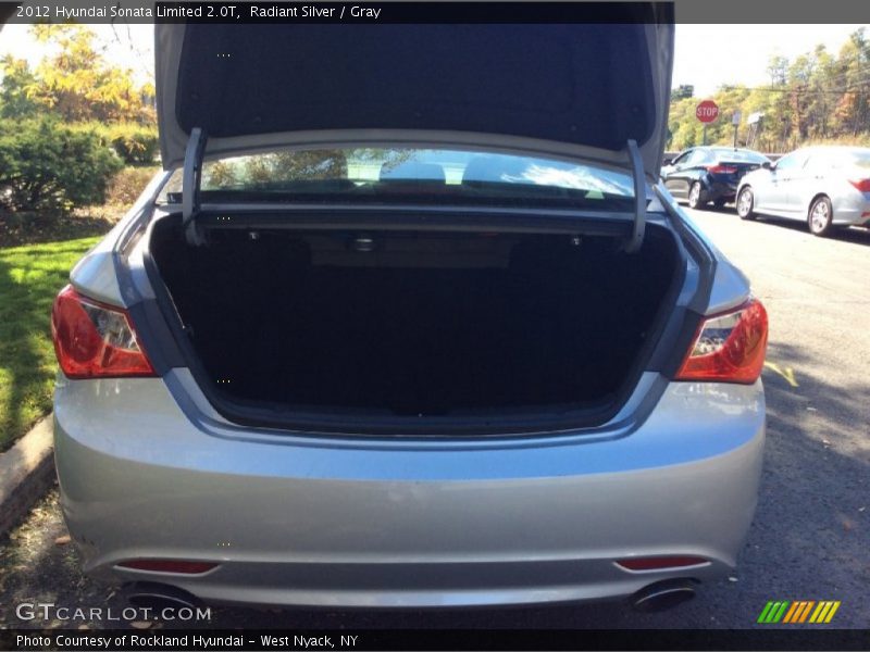 Radiant Silver / Gray 2012 Hyundai Sonata Limited 2.0T