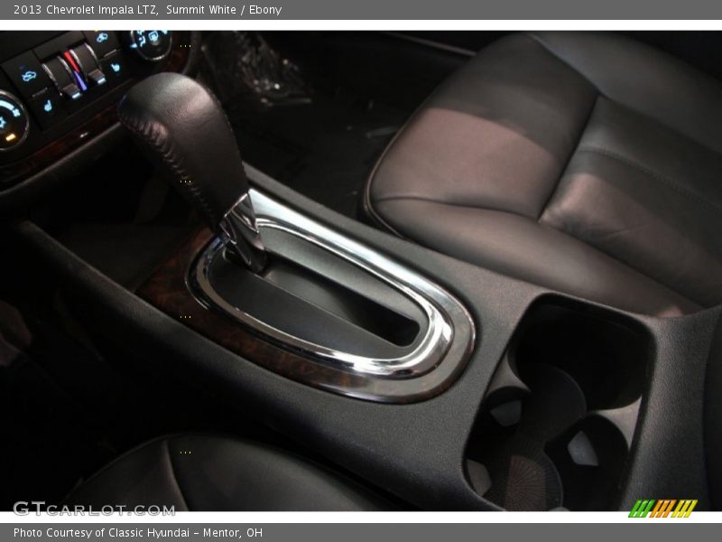 Summit White / Ebony 2013 Chevrolet Impala LTZ