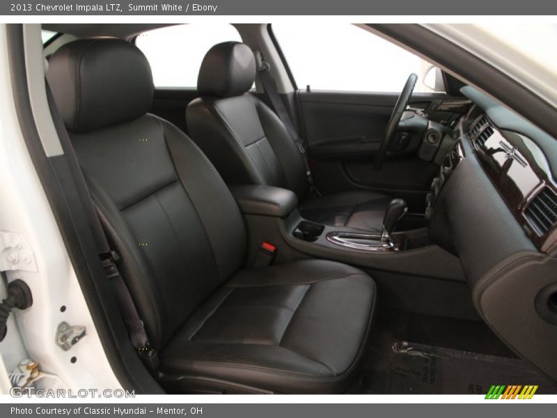 Summit White / Ebony 2013 Chevrolet Impala LTZ
