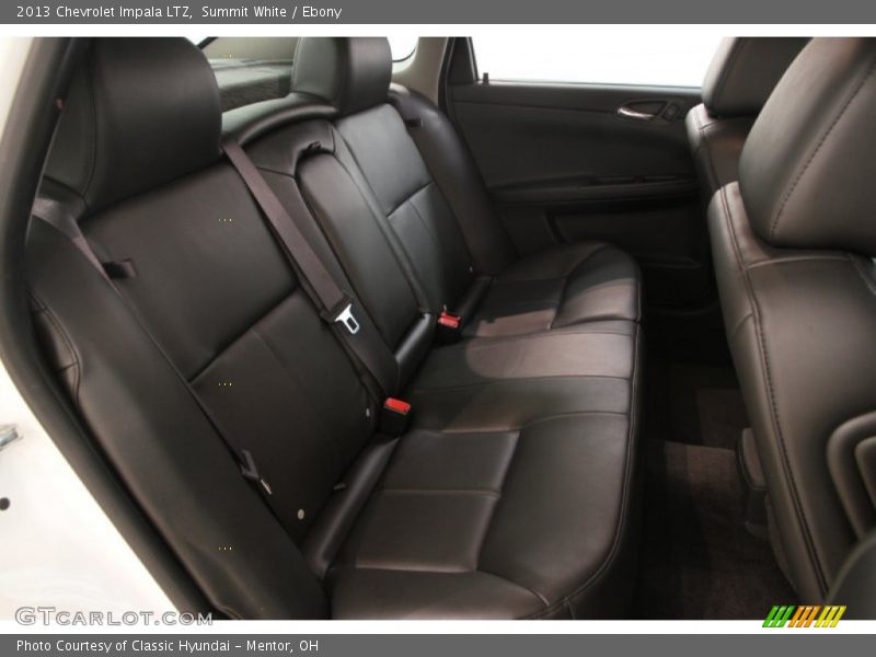 Summit White / Ebony 2013 Chevrolet Impala LTZ
