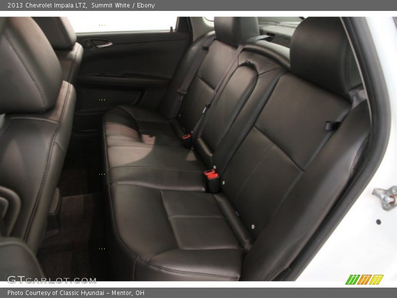 Summit White / Ebony 2013 Chevrolet Impala LTZ