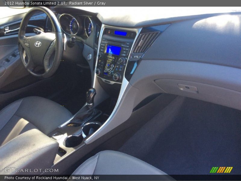 Radiant Silver / Gray 2012 Hyundai Sonata Limited 2.0T