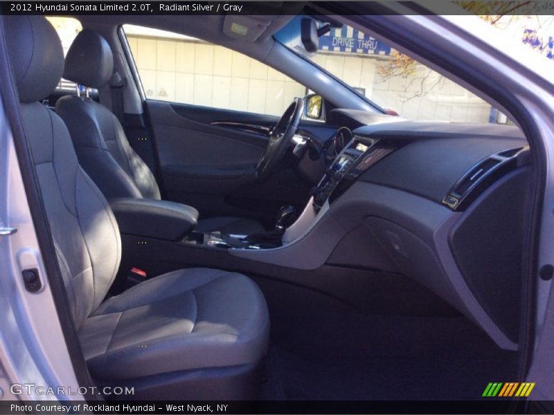 Radiant Silver / Gray 2012 Hyundai Sonata Limited 2.0T