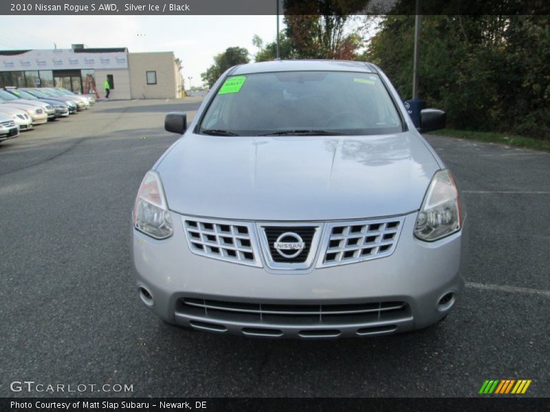 Silver Ice / Black 2010 Nissan Rogue S AWD