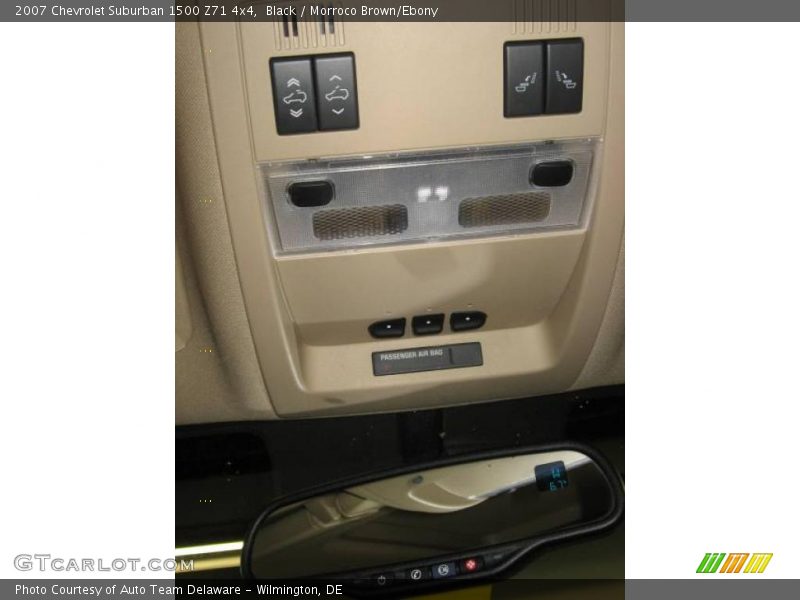Black / Morroco Brown/Ebony 2007 Chevrolet Suburban 1500 Z71 4x4