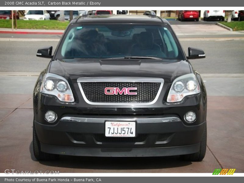 Carbon Black Metallic / Ebony 2008 GMC Acadia SLT