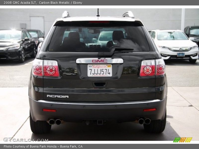 Carbon Black Metallic / Ebony 2008 GMC Acadia SLT