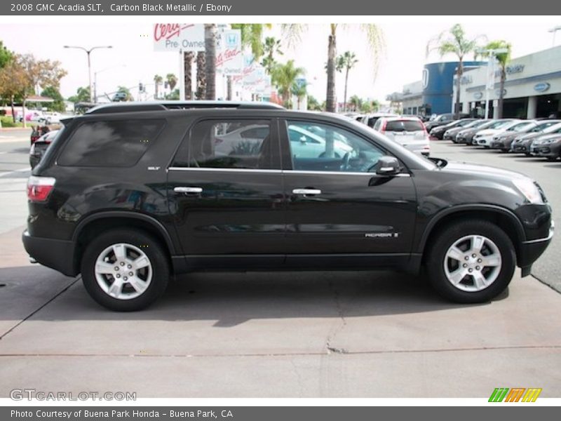 Carbon Black Metallic / Ebony 2008 GMC Acadia SLT