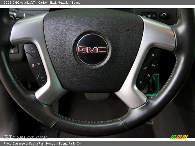 Carbon Black Metallic / Ebony 2008 GMC Acadia SLT
