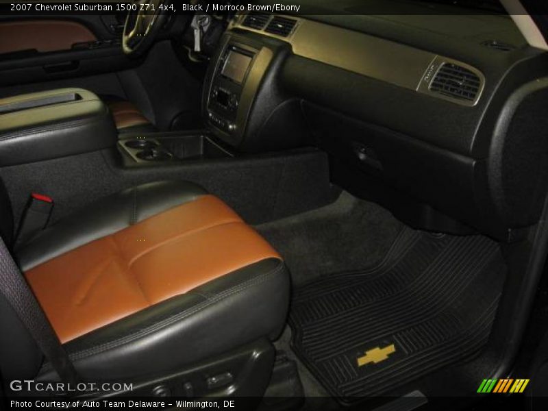 Black / Morroco Brown/Ebony 2007 Chevrolet Suburban 1500 Z71 4x4