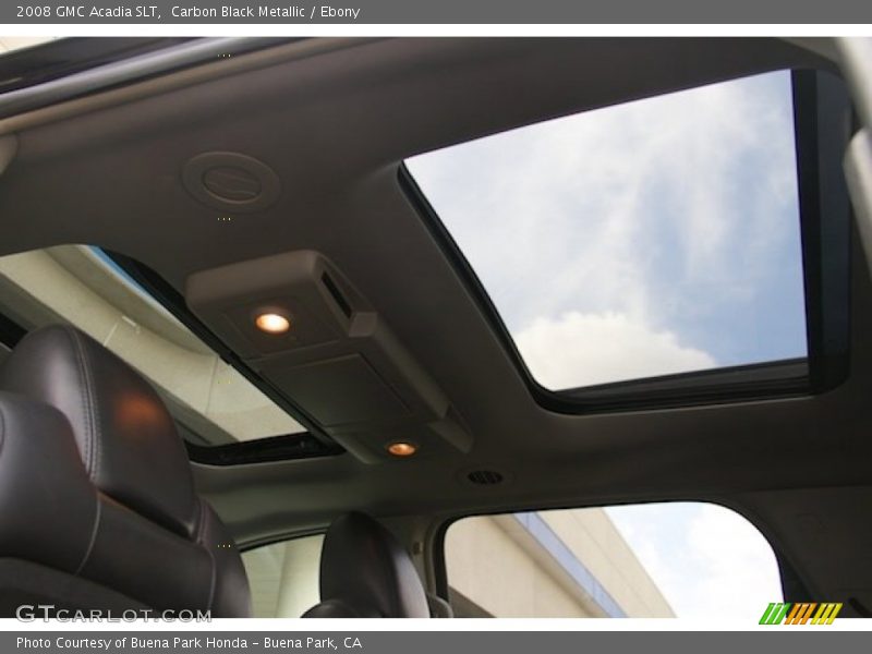 Carbon Black Metallic / Ebony 2008 GMC Acadia SLT