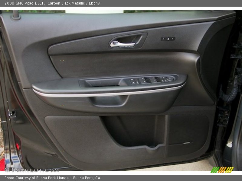 Carbon Black Metallic / Ebony 2008 GMC Acadia SLT