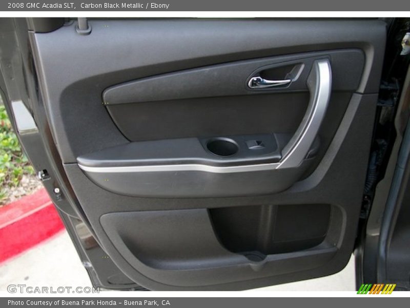 Carbon Black Metallic / Ebony 2008 GMC Acadia SLT