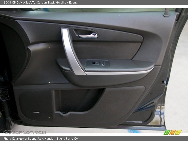 Carbon Black Metallic / Ebony 2008 GMC Acadia SLT