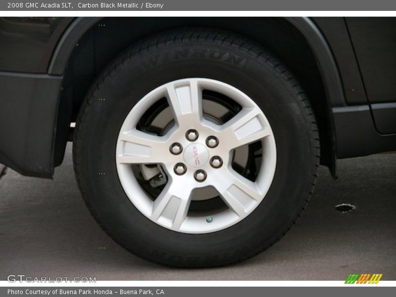 Carbon Black Metallic / Ebony 2008 GMC Acadia SLT