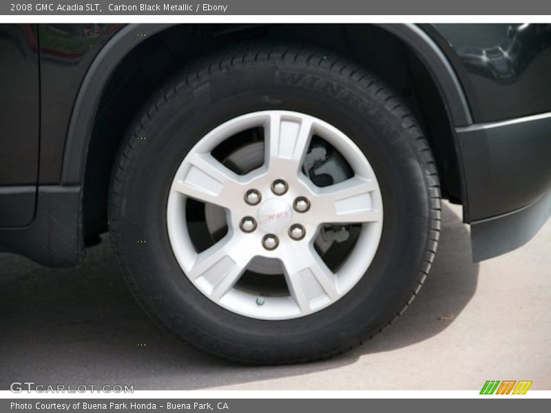 Carbon Black Metallic / Ebony 2008 GMC Acadia SLT