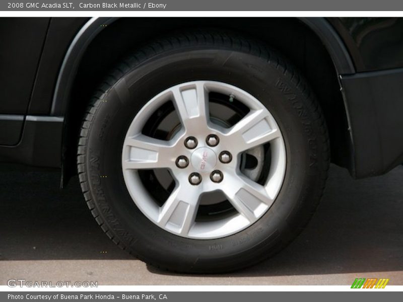 Carbon Black Metallic / Ebony 2008 GMC Acadia SLT