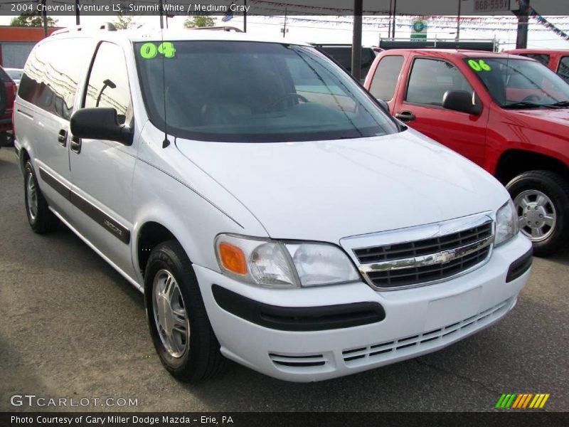 Summit White / Medium Gray 2004 Chevrolet Venture LS