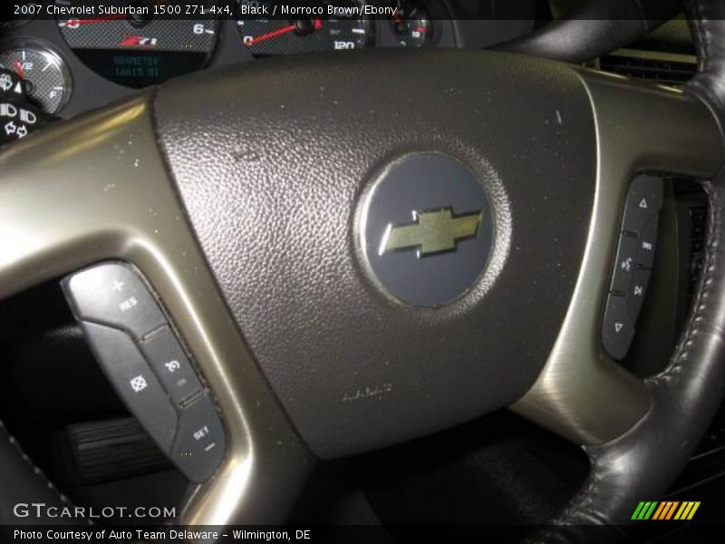 Black / Morroco Brown/Ebony 2007 Chevrolet Suburban 1500 Z71 4x4