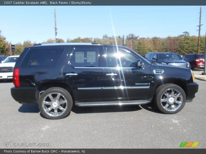 Black Raven / Ebony/Ebony 2007 Cadillac Escalade AWD