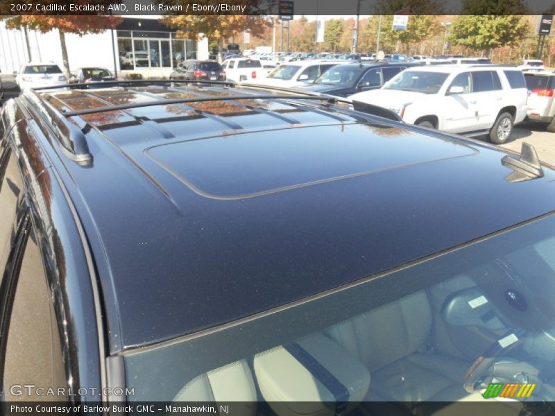 Black Raven / Ebony/Ebony 2007 Cadillac Escalade AWD