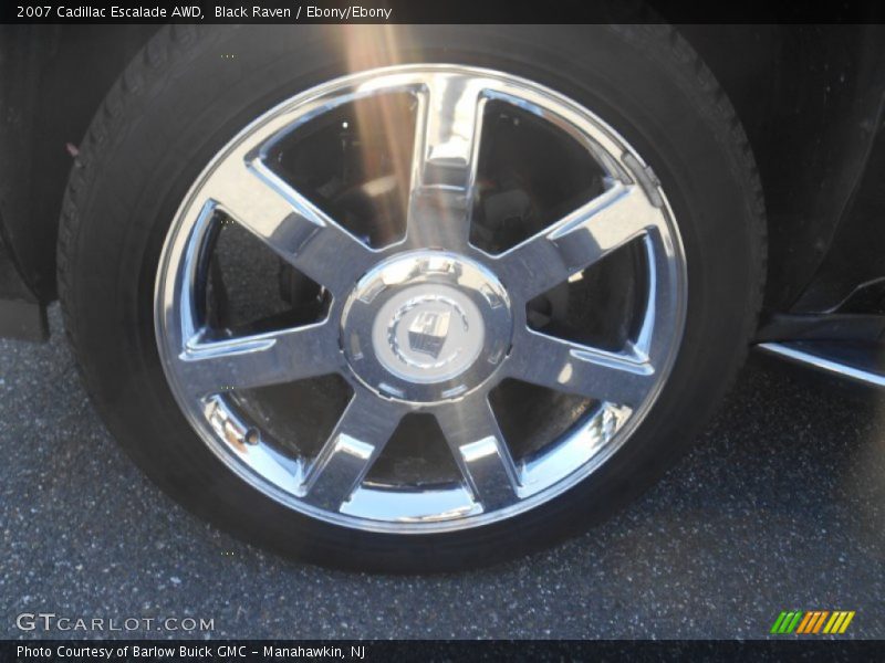 Black Raven / Ebony/Ebony 2007 Cadillac Escalade AWD