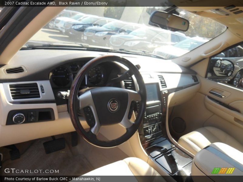 Black Raven / Ebony/Ebony 2007 Cadillac Escalade AWD