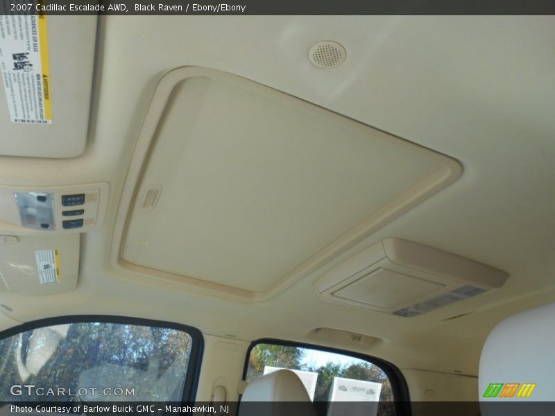 Black Raven / Ebony/Ebony 2007 Cadillac Escalade AWD