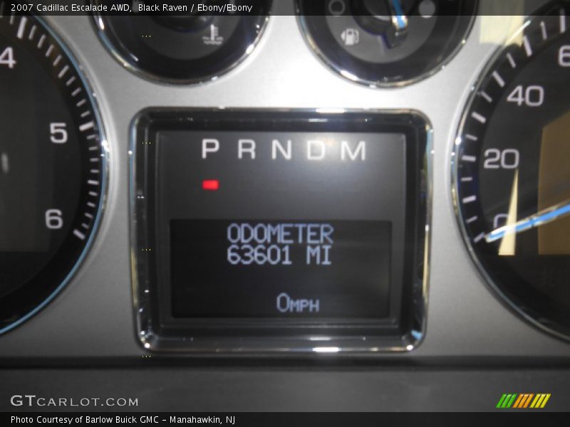 Black Raven / Ebony/Ebony 2007 Cadillac Escalade AWD