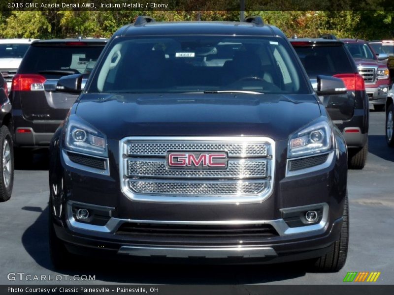 Iridium Metallic / Ebony 2016 GMC Acadia Denali AWD