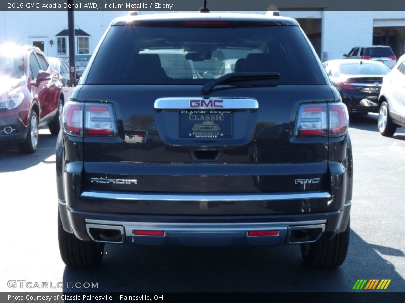 Iridium Metallic / Ebony 2016 GMC Acadia Denali AWD