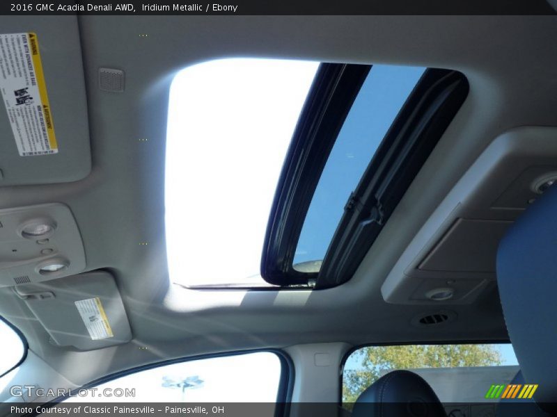 Iridium Metallic / Ebony 2016 GMC Acadia Denali AWD