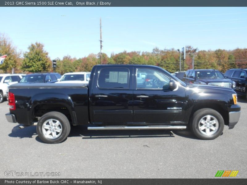 Onyx Black / Ebony 2013 GMC Sierra 1500 SLE Crew Cab