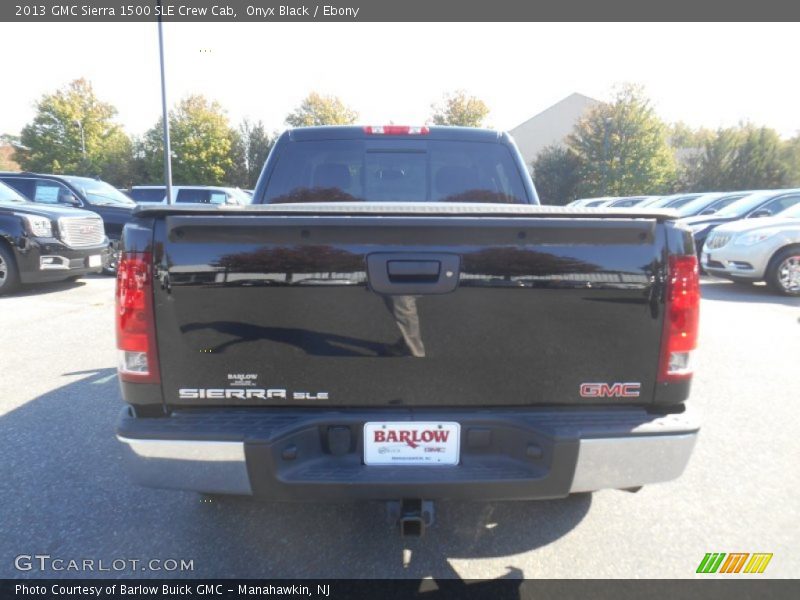 Onyx Black / Ebony 2013 GMC Sierra 1500 SLE Crew Cab